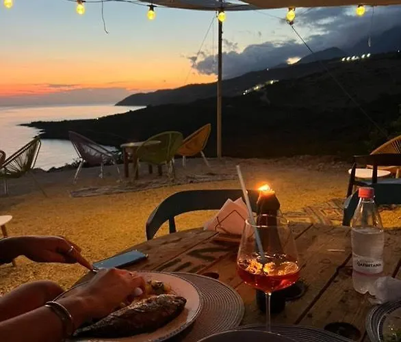 Blu Post Sunset Panorama